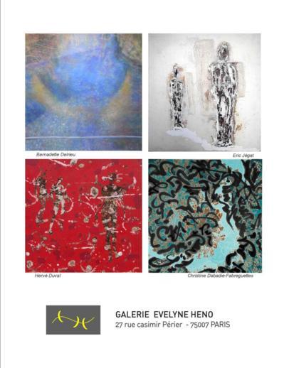 Jusqu'au 22 septembre 2012 : Exposition de peintures "Lueurs, signes, traces" 