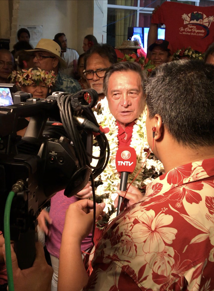 Michel Buillard, réélu pour un cinquième mandat.