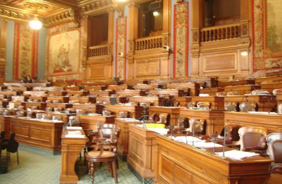Salle du Conseil de Paris.