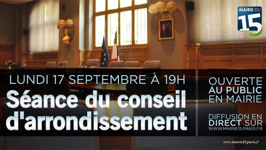 (c) Mairie du 15e arrondissement.