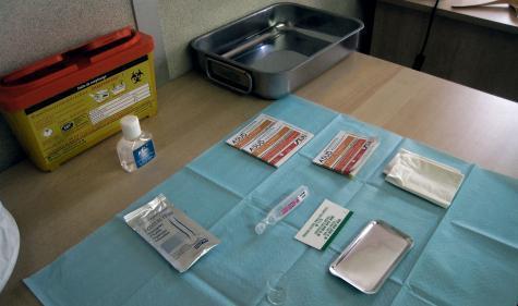 Table de shoot (c) Photo DR - 18 mai 2009.