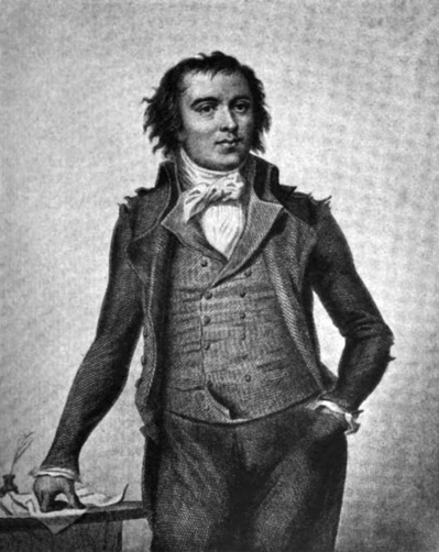 Pierre, Victurnien, Vergniaud (1753-1793) est député de la gironde. C’est l’un des chefs des girondins. Il est l'un de ceux qui accuse Robespierre de vouloir instaurer une dictature. Quelques mois plus tard, Robespierre le fera guillotiner - Illustr. 1789-1799.blogspot.fr