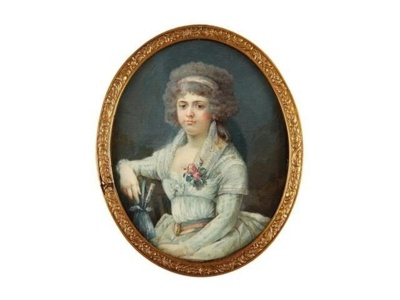 Portrait de Charlotte Corday (c) Etude Coutau-Bégarie.