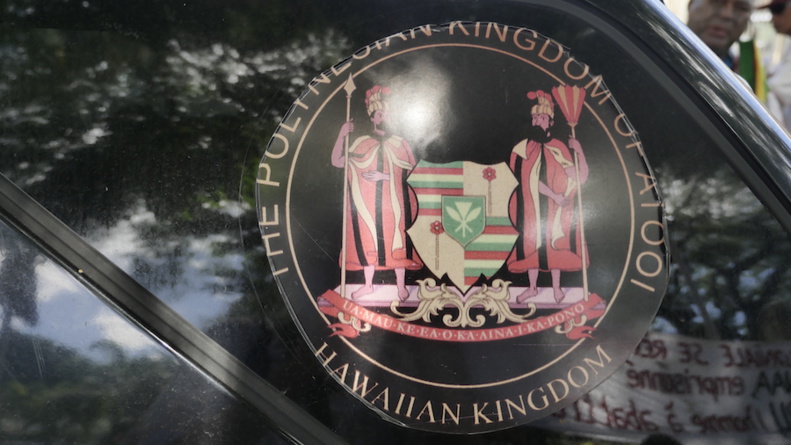 L'écusson du Polynesian Kingdom of Atooi © VD/MT