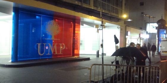 Siège de l'UMP le 26 novembre 2012 - Photo : VD.