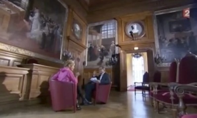 A 3 minutes et 24 secondes du début de l'interview : "On a de la lumière qui disparaît au fur et à mesure" (c) Capture d'écran France 2.