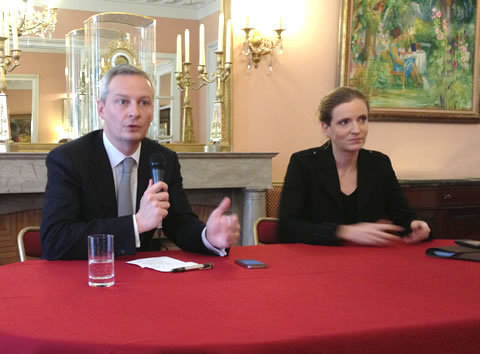 Bruno Lemaire et Nathalie Kosciusko-Morizet (c) brunolemaire.fr
