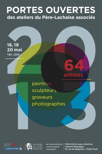 Du 18 au 20 mai 2013 : Portes ouvertes des Ateliers du Père Lachaise Associés