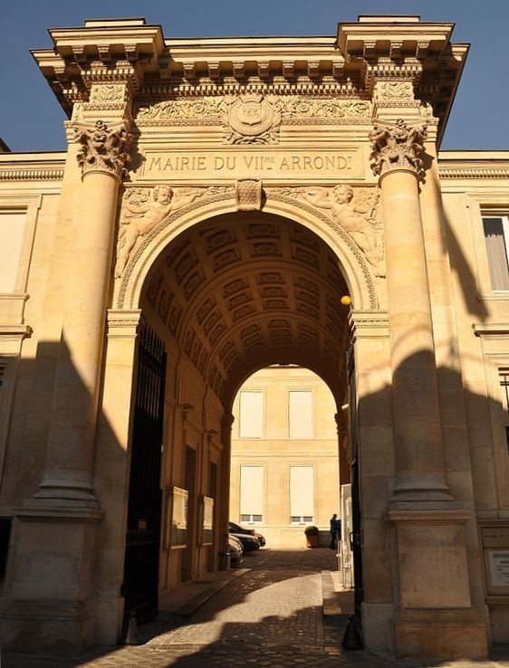 Mairie du VIIe arrondissement - Photo : Moonik sous licence creative commons.