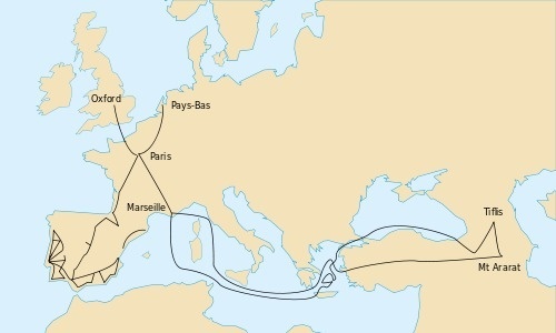 Les voyages de Joseph Pitton de Tournefort (1656-1708) (c) Valérie Chansigaud sous licence creative commons
