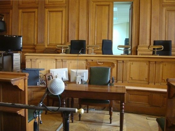 Salle d'audience.