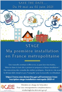 Appel au stage pour les futurs étudiants Tahitiens en France.