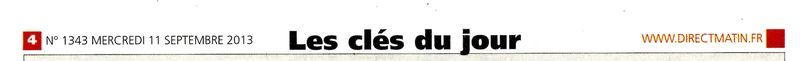 Direct Matin a oublié le 11 septembre 2001