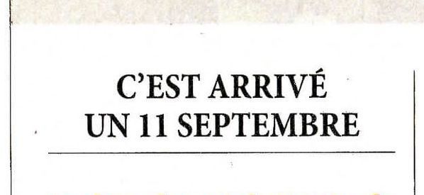 Direct Matin a oublié le 11 septembre 2001