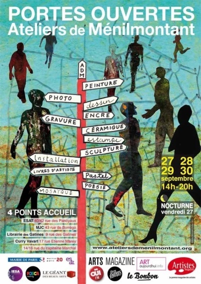 22ème édition des Portes Ouvertes de Ménilmontant