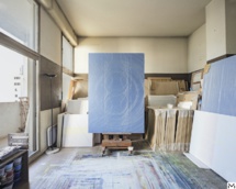 Huong Dodinh, Canvas 74 in atelier, 196x138cm, Nov-Dec. 2006 © Droits Réservés