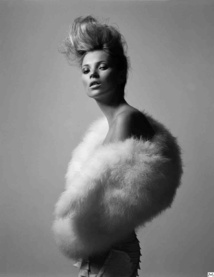 David Sims, Kate Moss in a Gucci bolero, directed by Joe McKenna, Vogue Paris cover March 2004©David Sims/Paris Musées, Palais Galliera