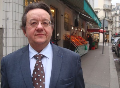 8e arrondissement : Didier Decelle, rue Treihard - Photo : VD.