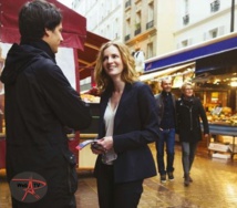 La photo choisie pour la campagne de Nathalie Kosciusko-Morizet.