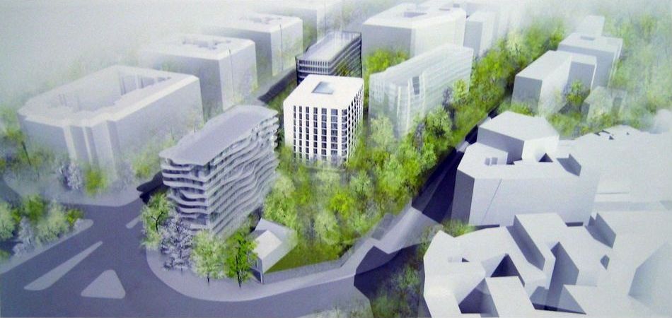 Projet immobilier de la Gare d'Auteuil - Crédit : Anne Demians Architecte.
