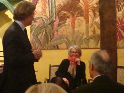 Charles Beigbeder soutient Dominique Baud dans le 6e arrondissement - Photo : VD.