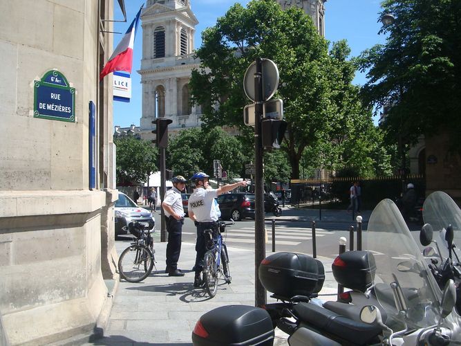 Le commissariat du 6e part dans le 5e arrondissement - Crédit : VD.