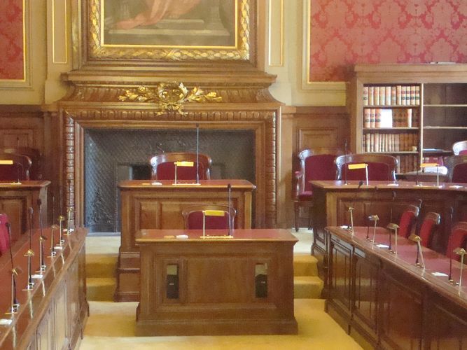 Conseil d'Etat salle de la section du contentieux - Crédit : PT.