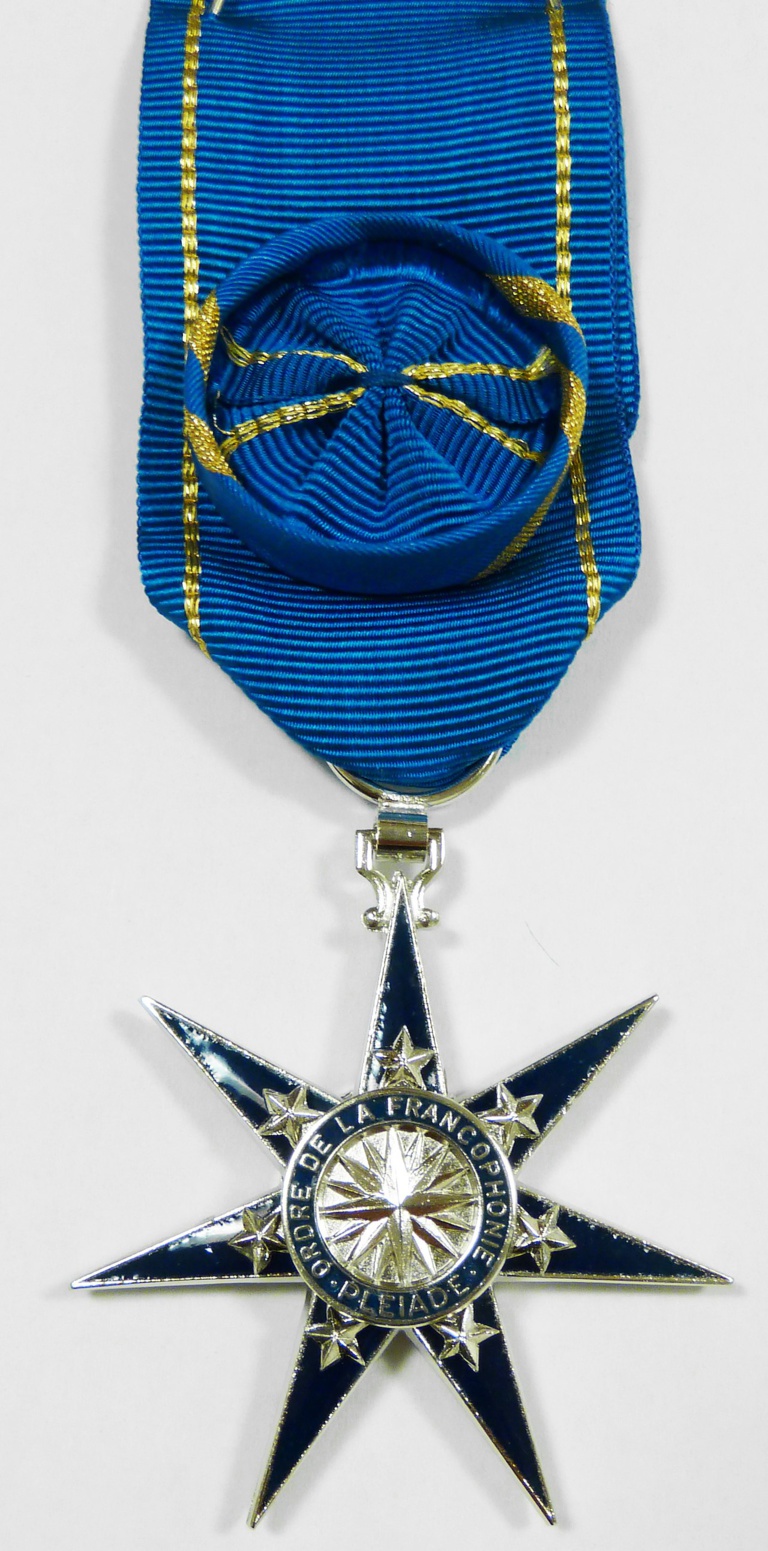 La Pléiade, l'Ordre de la Francophonie.