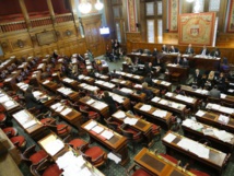 21h08 : 2 minutes avant la suspension de séance du conseil de Paris le 10 février 2015 © VD Paris Tribune