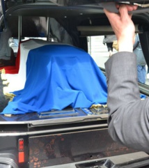 Le cercueil de Pierre Brossolette © VD.