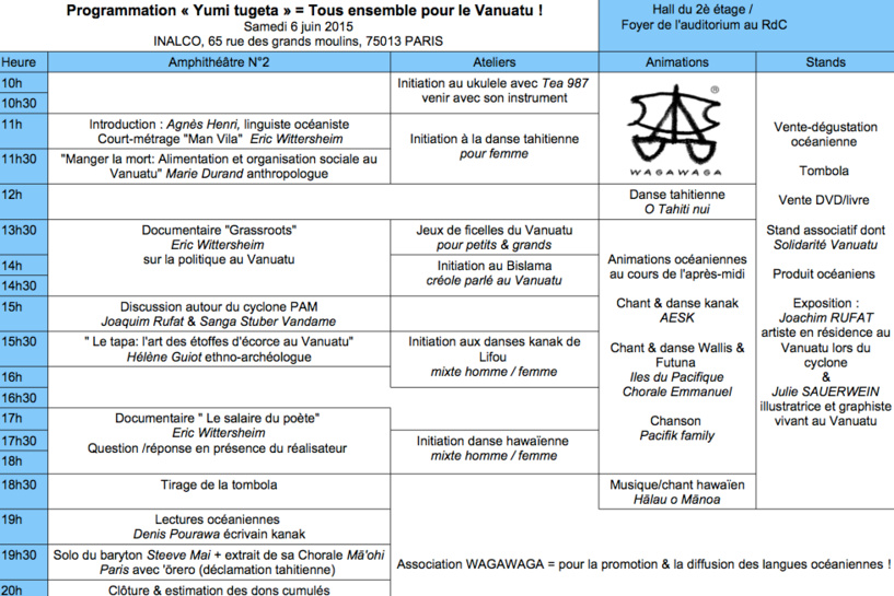 Tous ensemble pour le Vanuatu