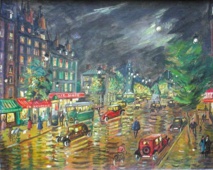 Boulevard à Paris, lot n°60 Korovine, Etude JP Besch.