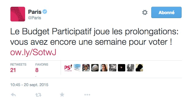 Capture d'écran Twitter.