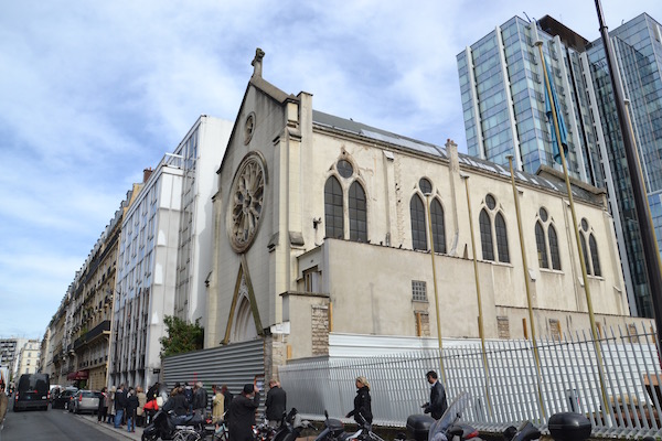 L'église "marqueur" du quartier François Bonvin dans le 15e arrondissement de Paris le 6 octobre 2015 © VD - PT.