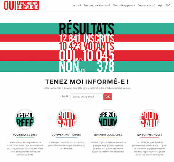 Le référendum du PS et l'autre référendum