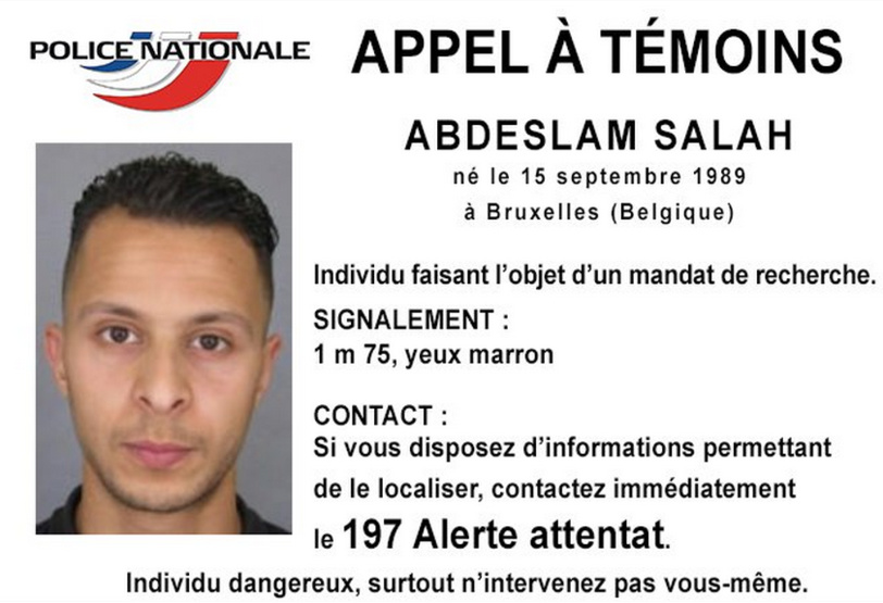 Attentats de Paris Appel à témoin © Police Nationale