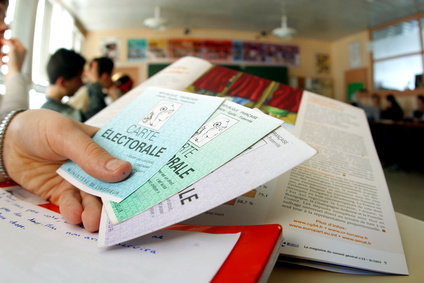 Cartes électorales © Philippe Minisini.