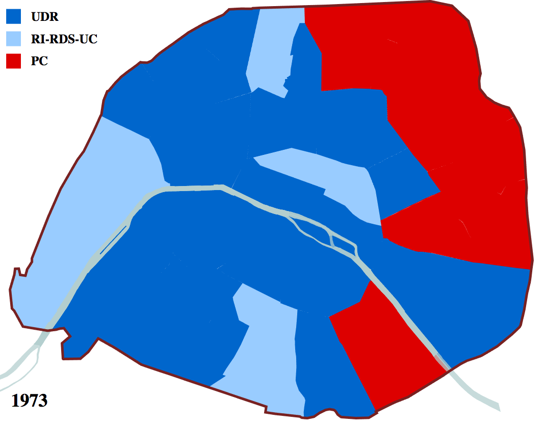 Elections législatives à Paris en 1973 par Starus – travail personnel – CC BY-SA 3.0