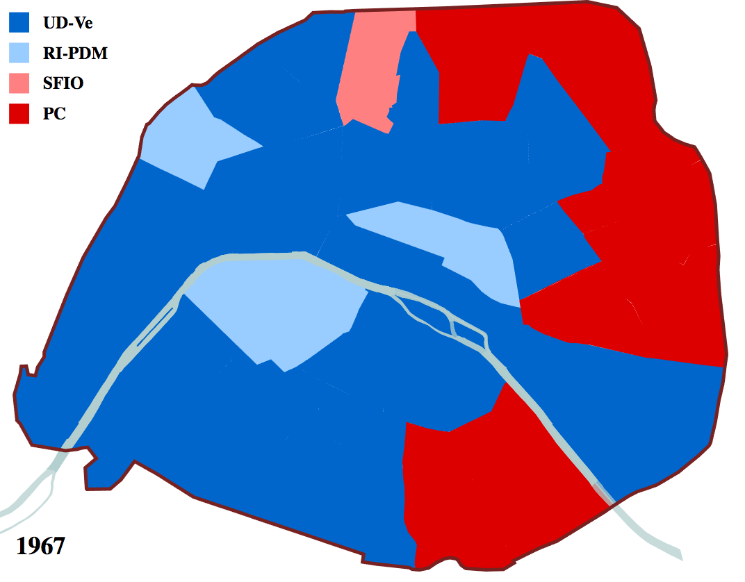 Elections législatives à Paris en 1967 par Starus – travail personnel – CC BY-SA 3.0