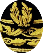 Détail de la casquette d'un préfet © DR