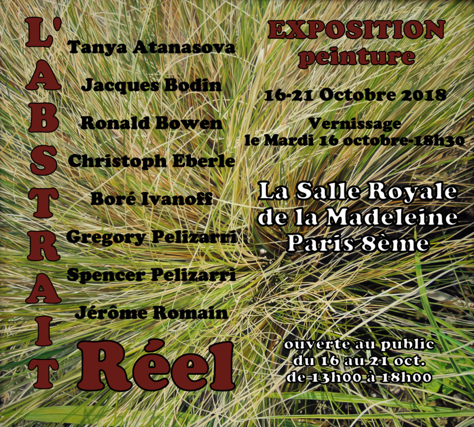 Exposition L'Abstrait Réel