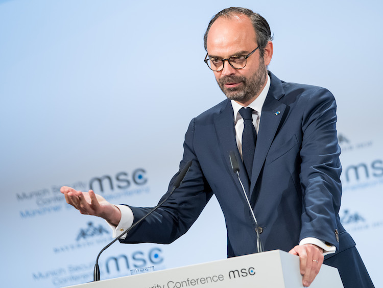 Edouard Philippe à la conférence de Munich sur la sécurité 2018, le 17 février 2018 © MSC Mueller CC BY-SA 3.0 de