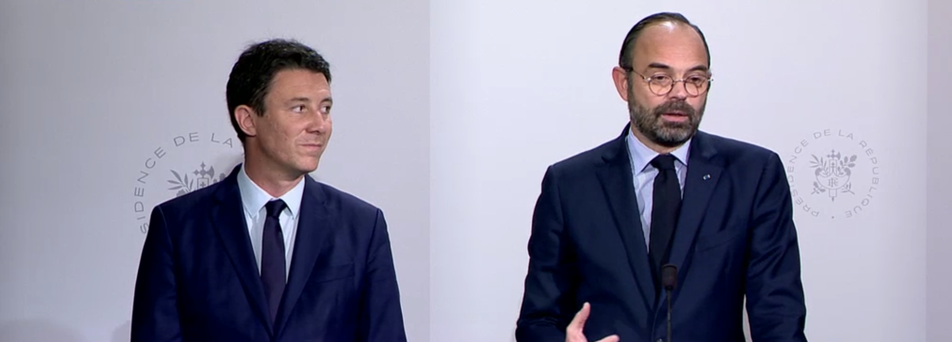 Conférence de presse Philippe et Griveaux le 9 janvier 2019