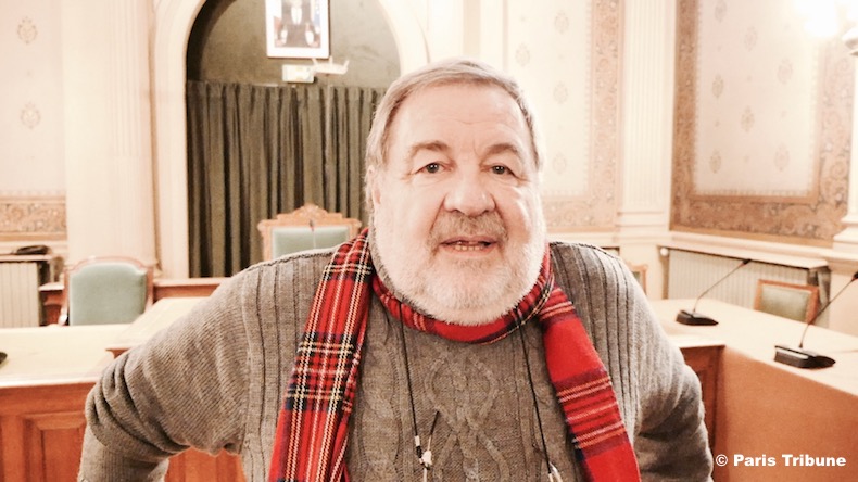 Alain Legarrec à la mairie du 1er arrondissement © VD/PT