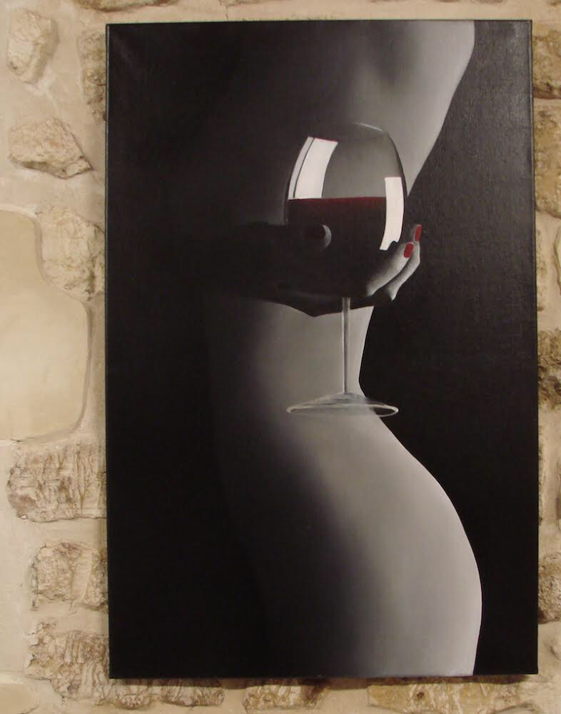 Safia Bollini : une artiste qui célèbre la Femme et le Vin