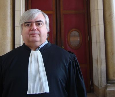 Maître Gérard Ducrey, Avocat au Barreau de Paris, au Palais de Justice de Paris - Photo : VD.