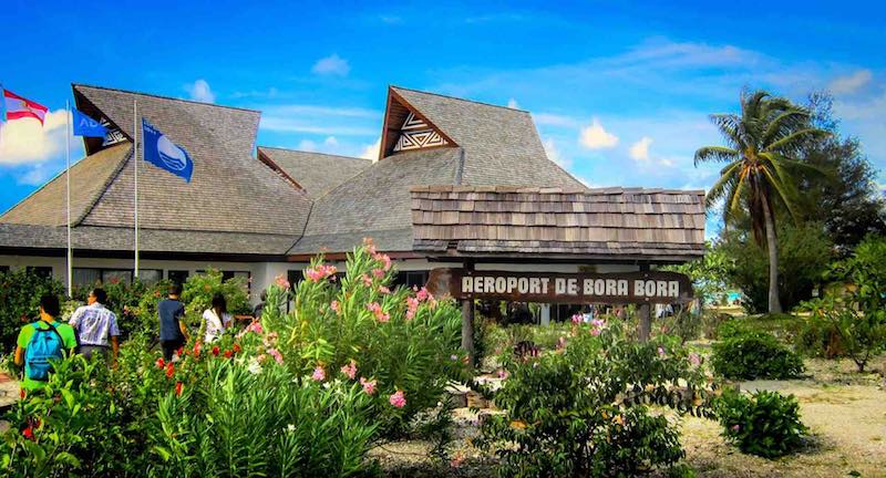 L'aéropot de Bora-Bora © Michelle Maria
