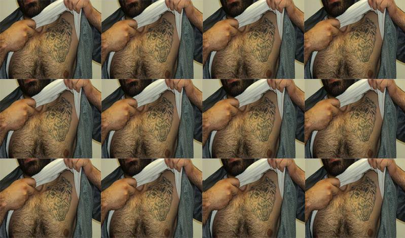 Exemple de tatouage TIGRE de VORY V ZAKONE © Préfecture de police de Paris.