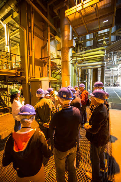 Visite lors des journées électriques © DR