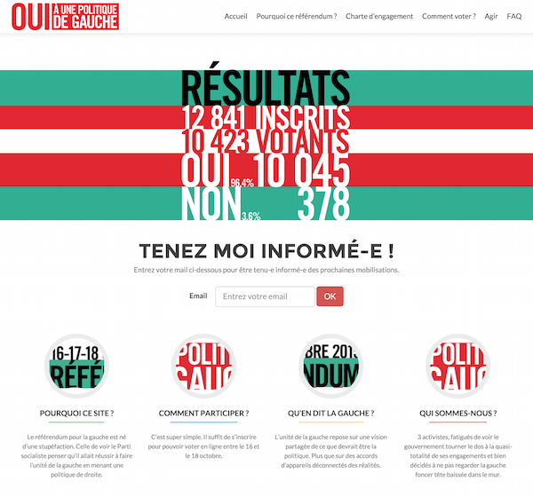 Le référendum du PS et l'autre référendum